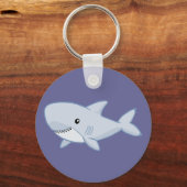 Cute Shark Sleutelhanger (Voorkant)