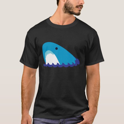 Cute Shark T-shirt (Voorkant)