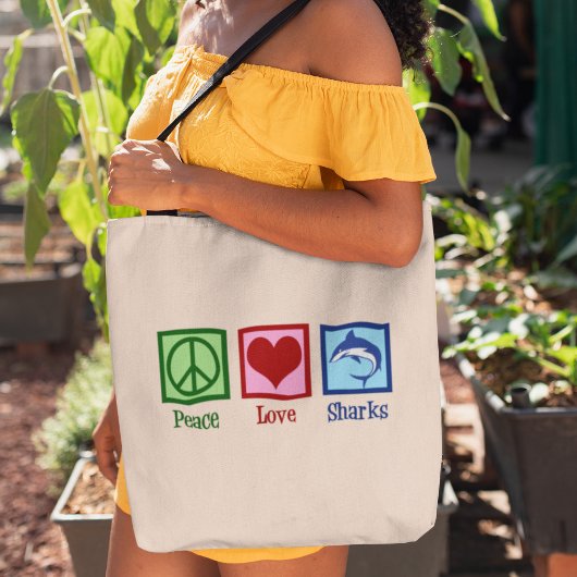 Cute Shark Tote Bag
