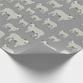 Cute Sheep and Lamb Boerderij Animal Pattern Cadeaupapier (Hoek)