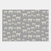 Cute Sheep and Lamb Boerderij Animal Pattern Inpakpapier Vel (Voorkant 3)