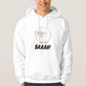 Cute Sheep Baaah Hoodie (Voorkant)