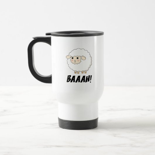 Cute Sheep Baaah Reisbeker (Links)