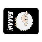 Cute Sheep Baah Magneet (Horizontaal)