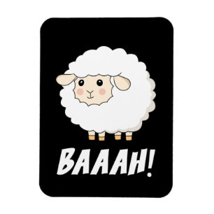 Cute Sheep Baah Magneet