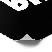 Cute Sheep Baah Poster (Hoek)