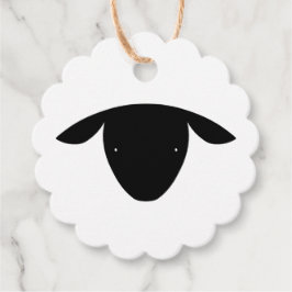 Cute Sheep Bedankjes Labels