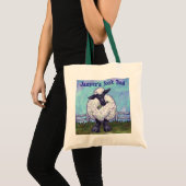 Cute Sheep Book Bag Tote Bag (Voorkant (product))