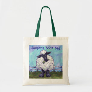 Cute Sheep Book Bag Tote Bag