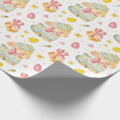 Cute Sheep Cadeaupapier (Hoek)