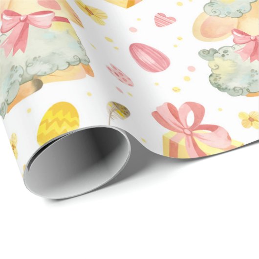 Cute Sheep Cadeaupapier (Rol Hoek)