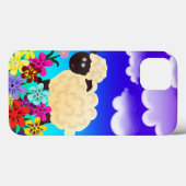 Cute Sheep Case-Mate iPhone Case (Achterkant (horizontaal))