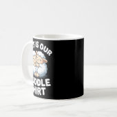 Cute Sheep Couple This Is Our Cuddle Koffiemok (Voorkant links)