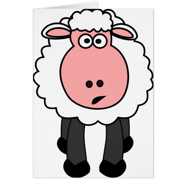 Cute Sheep Design (Voorkant)