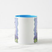 Cute Sheep Head en Tails Hot Cocaca Mok (Midden)