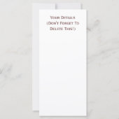 CUTE SHEEP KAART (Achterkant)