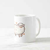 Cute Sheep Koffiemok (Voorkant rechts)