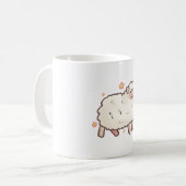 Cute Sheep Koffiemok (Voorkant links)