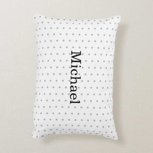 Cute Sheep Name Boy Accent Kussen (Achterkant (Verticaal))