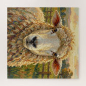 Cute Sheep on a Ranch  | Farm Animals Legpuzzel (Horizontaal)