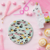 Cute Sheep Paper Borden Papieren Bordje (Feest)