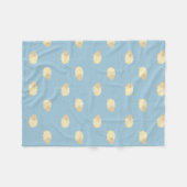 Cute Sheep Pattern Fleece Blanket (Voorkant (Horizontaal))