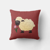 Cute Sheep Pillow Kussen (Achterkant)