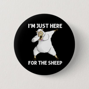 Cute Sheep Ronde Button 5,7 Cm