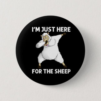Cute Sheep Ronde Button 5,7 Cm