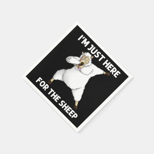 Cute Sheep Servet (Hoek)