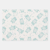 Cute Sheep – Whimsical Seamless Pattern Inpakpapier Vel (Voorkant)