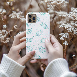 Cute Sheep – Whimsical Seamless Pattern iPhone 16 Pro Hoesje