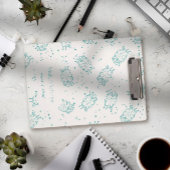 Cute Sheep – Whimsical Seamless Pattern Klembord