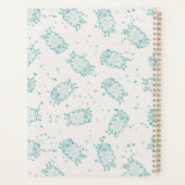Cute Sheep – Whimsical Seamless Pattern Planner (Achterkant)