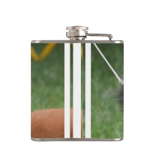 Cute Sheltie Heupfles (Achterkant)