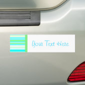 Cute Sherbert Collectie Bumpersticker (Op auto)