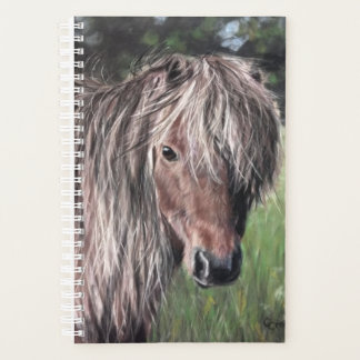 Cute Shetland Pony Planner