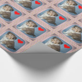 Cute Shetland Sheepdog Puppy Gift Wrapping Paper Cadeaupapier (Hoek)