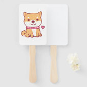 Cute Shiba Inu Dog Handwaaier (Voorkant en achterkant)