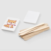 Cute Shiba Inu Dog Handwaaier (Niet-gemonteerd)