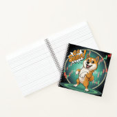 Cute Shiba Inu Dog Notitieboek (Binnen)