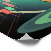 Cute Shiba Inu Dog Poster (Hoek)