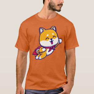Cute Shiba Inu Dog Super Cartoon T-shirt