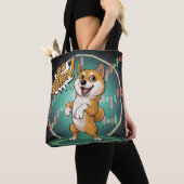 Cute Shiba Inu Dog Tote Bag (Dichtbij)