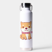 Cute Shiba Inu Dog Waterfles (Voorkant)
