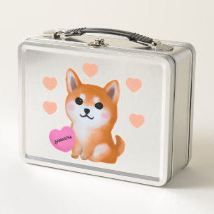 Cute Shiba Inu Hearts   Voor Hondenliefhebber