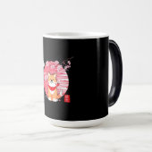 Cute Shiba Inu Kawaii Japanse Cherry Blossom Moon Magische Mok (Voorkant rechts)
