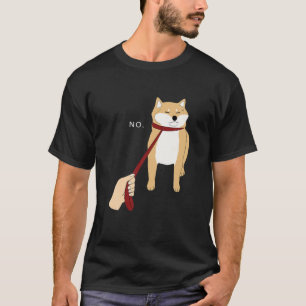 Cute Shiba Inu Nope - Doge Meme B T-shirt