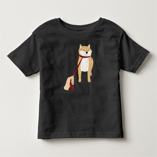 Cute Shiba Inu Nope - Doge Meme Kinder Shirts (Voorkant)