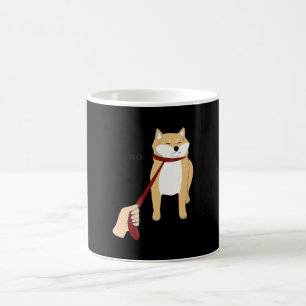 Cute Shiba Inu Nope - Doge Meme Koffiemok